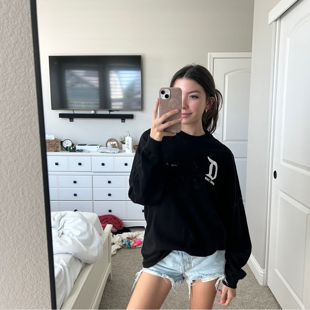 Iconic Disneyland oversized long sleeve